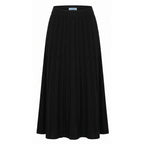 Black Cotton Women Skirt