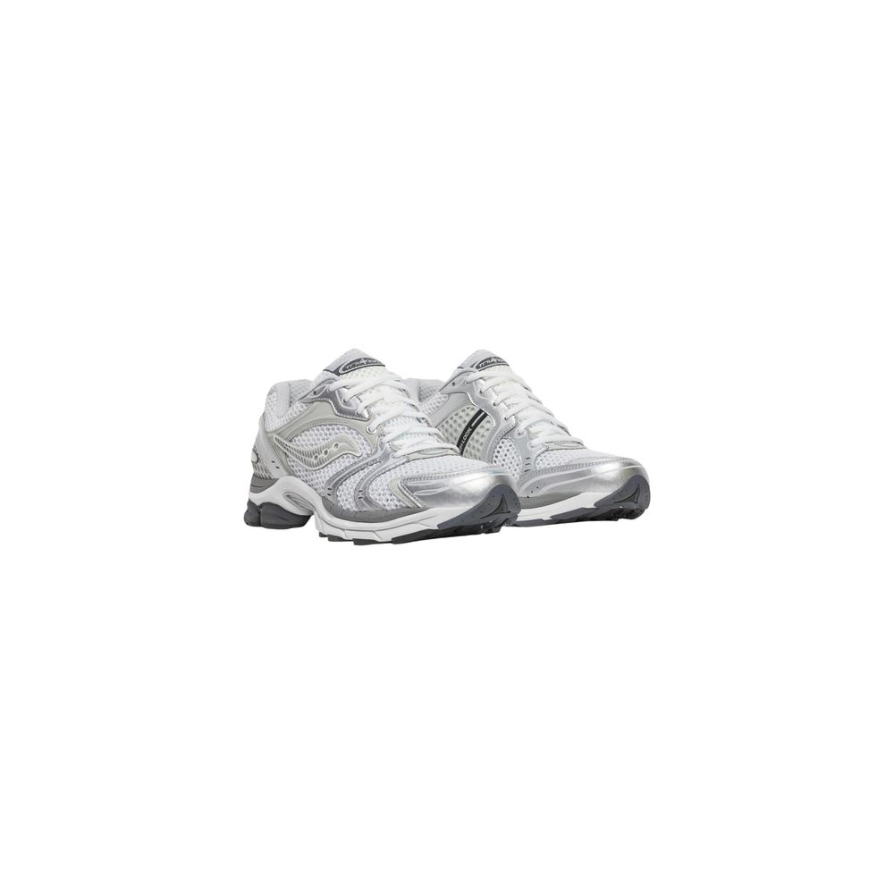 Bicolor Synthetic Athletic Sneakers
