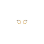 Gold Brass Earrings