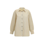 Beige Denim Shirt