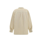 Beige Denim Shirt