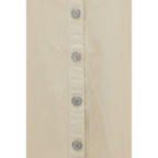 Beige Denim Shirt