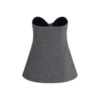 Gray Wool Oves Aries Corset