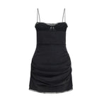 Black Silk Cocktail Dress
