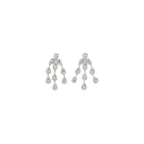 Silver Metal Earrings