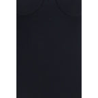 Black Polyamide One-Piece Swimsuit