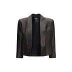 Black Lamb Ovis Aries Leather Jacket