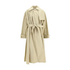 Beige Cotton Coat