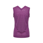 Purple Linen Women Tank
