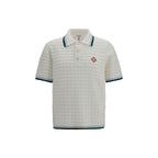 White Cotton Polo Shirt