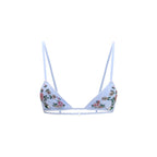 Blue Polyamide Bra