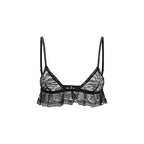Black Cotton Bra