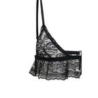 Black Cotton Bra