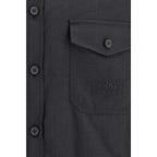 Gray Wool Oves Aries Shirt