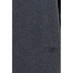 Gray Wool Oves Aries Casual Dress