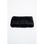 Black Modacrylic Scarf