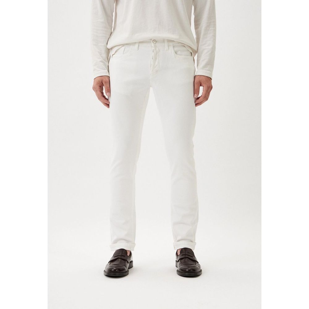 White Cotton Blazer