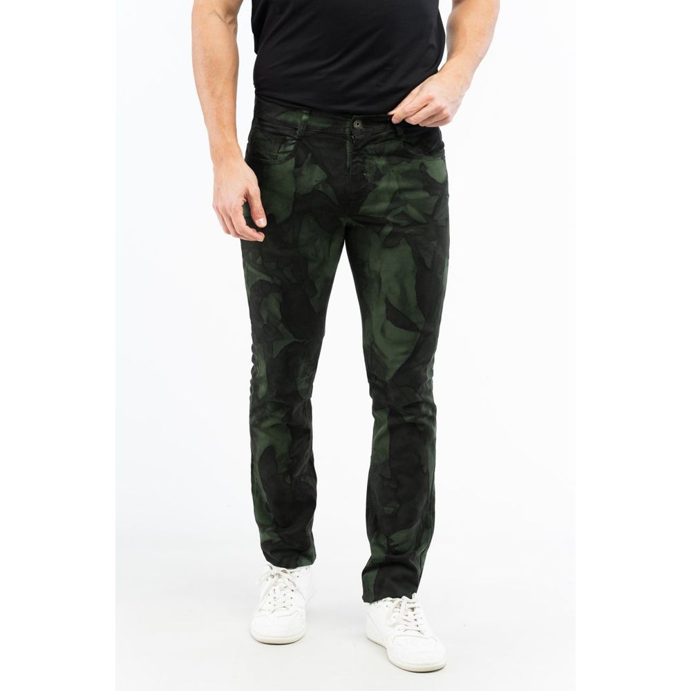 Bicolor Cotton Jeans Denim