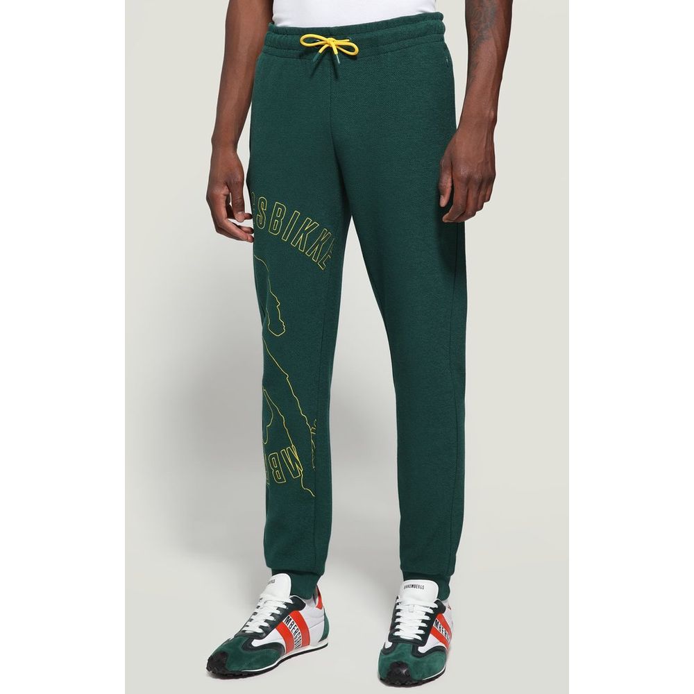 Bicolor Cotton Joggers (Workout Pants)