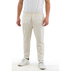 Beige Cotton Joggers (Workout Pants)