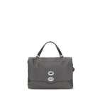 Gray Calf Leather Bos Taurus Handbag