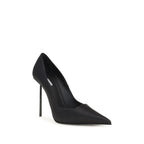 Black Calf Leather Bos Taurus High Heel Pumps