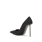 Black Calf Leather Bos Taurus High Heel Pumps