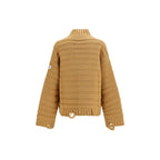 Beige Wool Oves Aries Turtleneck