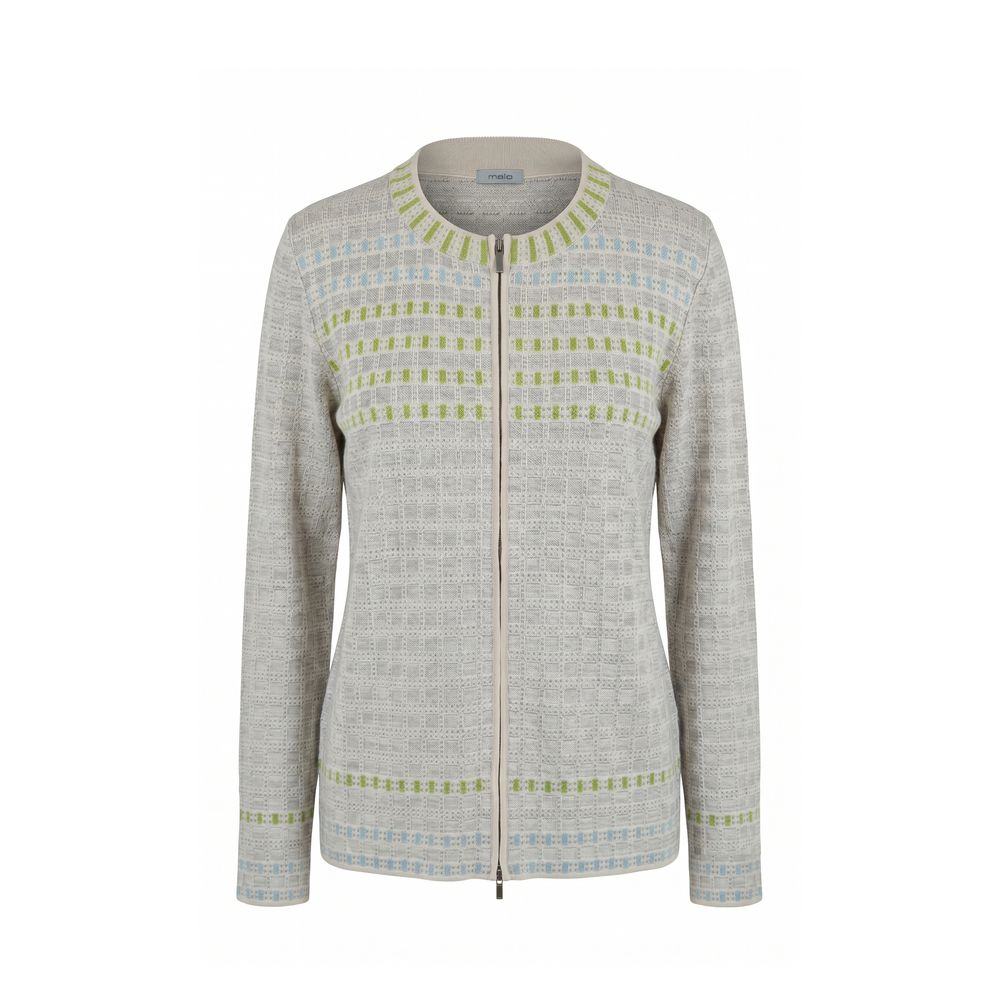 Grey Silk Women Sweater