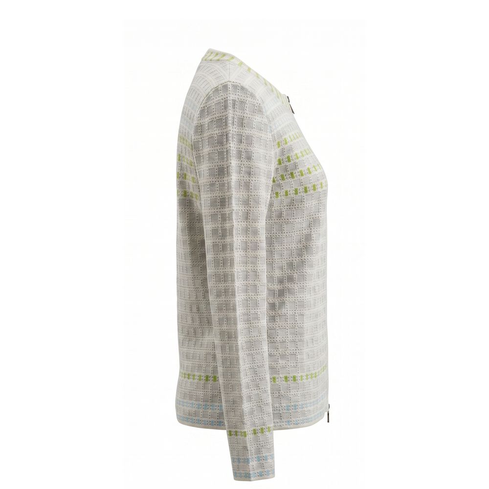 Grey Silk Women Sweater