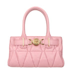 Pink Leather Handbag