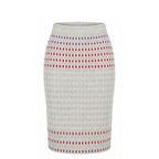 Grey Silk Women Skirt
