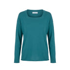 Blue Cotton Women's Sweater