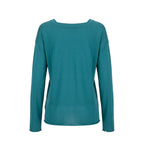 Blue Cotton Women's Sweater