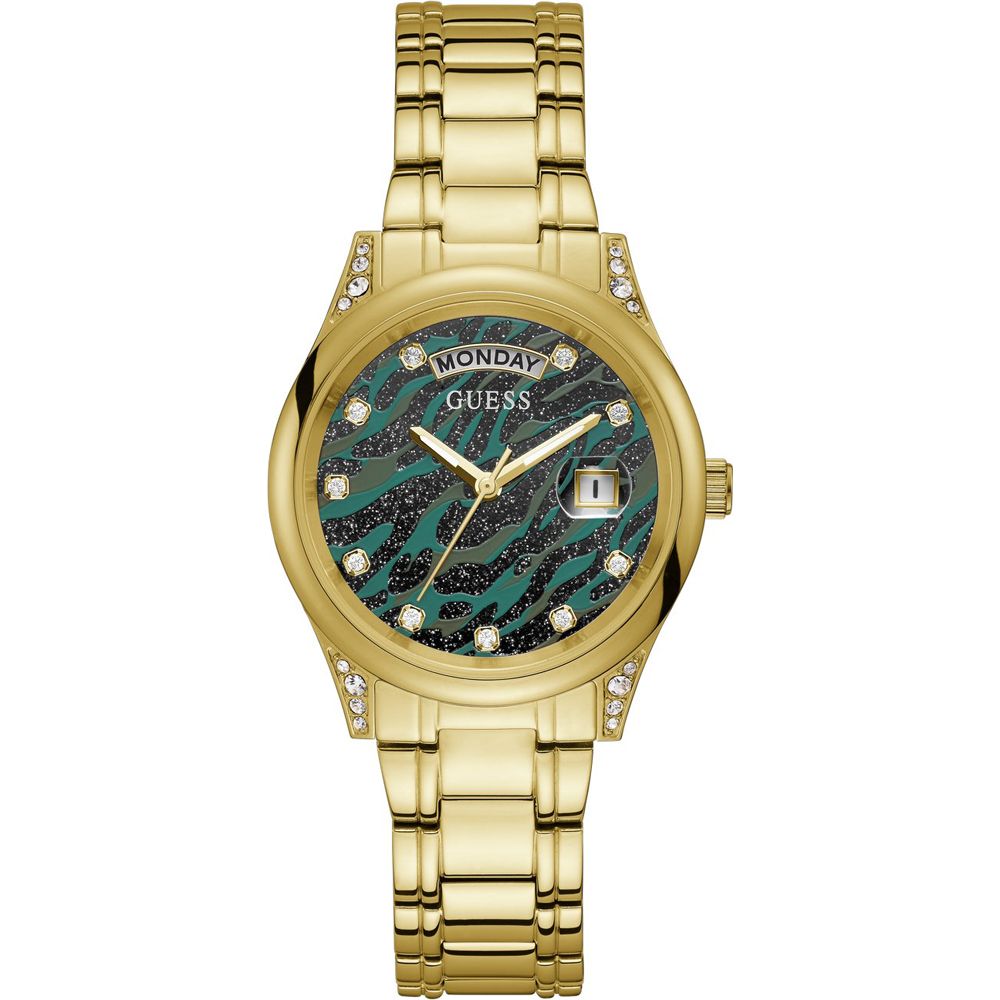 Gold Stainless Steel Dress Watch