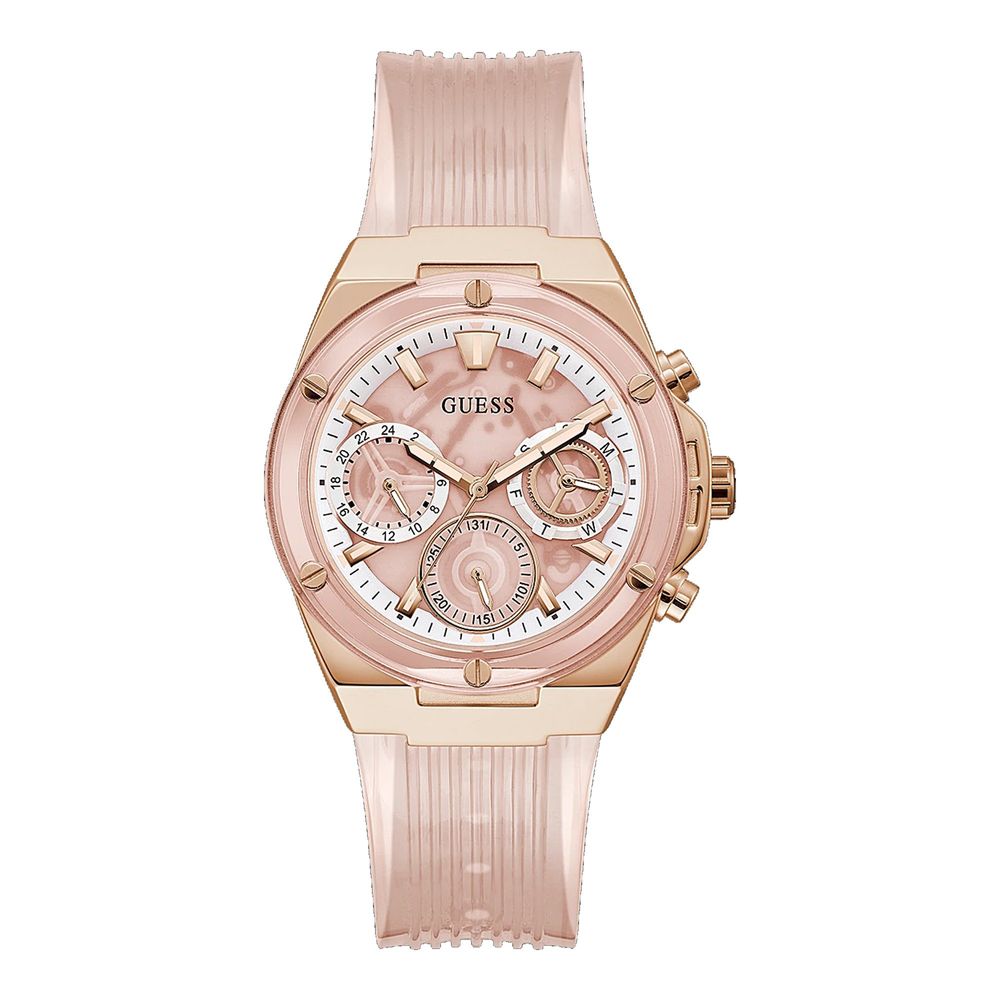 Multicolor Rubber Dress Watch