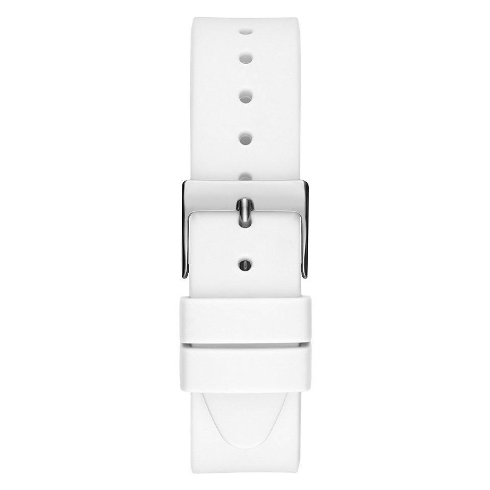 White Synthetic Dress Watch