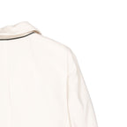 White Virgin Wool Blazer