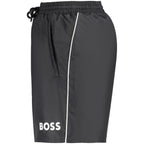Nero Polyester Men's Shorts