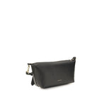 Black Calf Leather Bos Taurus Shoulder Bag