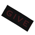 Black Virgin Wool Scarf