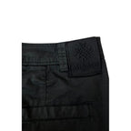 Black Cotton Women Shorts
