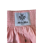 Pink Polyester Women Skirt