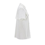 White Cotton Women Shirt