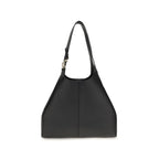 Black Calf Leather Bos Taurus Shoulder Bag