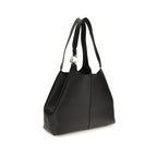 Black Calf Leather Bos Taurus Shoulder Bag