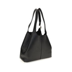 Black Calf Leather Bos Taurus Shoulder Bag