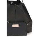 Black Calf Leather Bos Taurus Shoulder Bag
