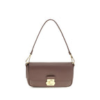 Brown Calf Leather Bos Taurus Shoulder Bag