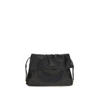 Black Calf Leather Bos Taurus Shoulder Bag